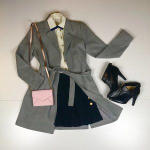 Jack by BB Dakota grey wrap coat